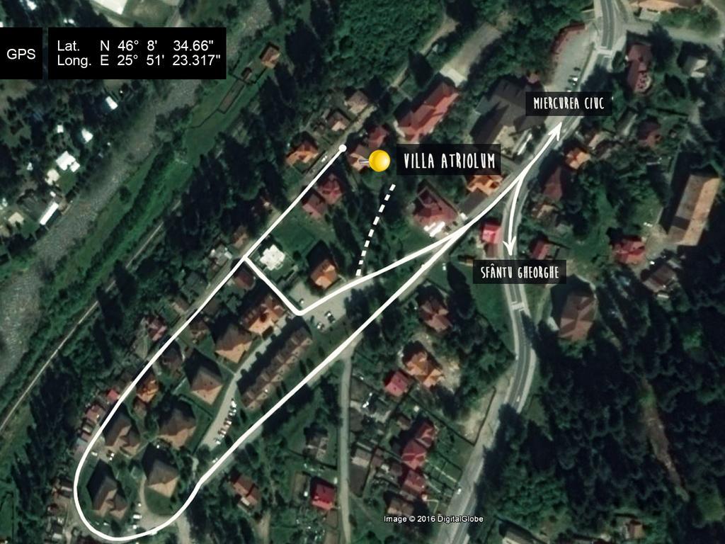 Villa Atriolum BaileTusnad Buitenkant foto